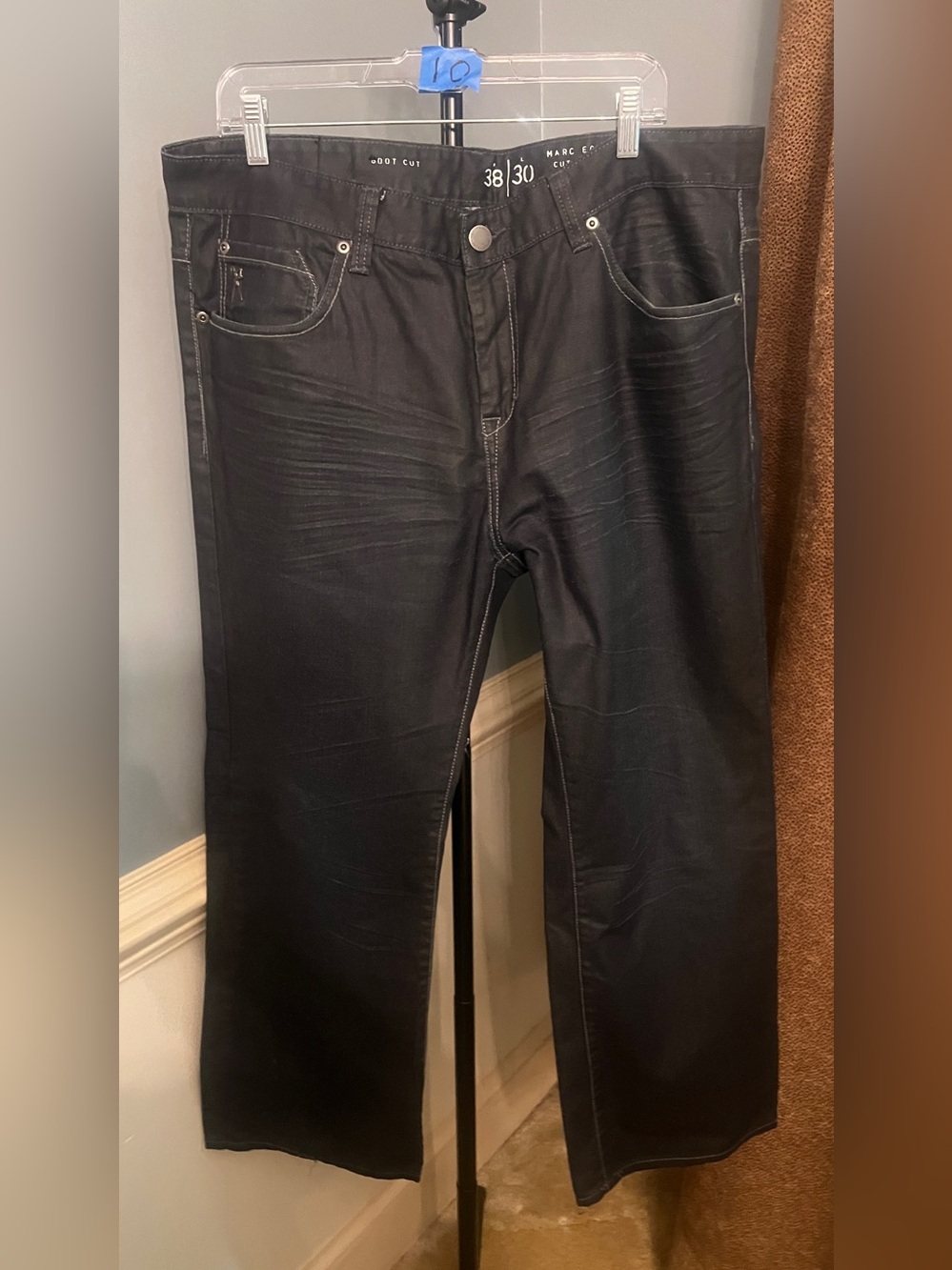 Marc Ecko Men's Black Straight Leg Jeans